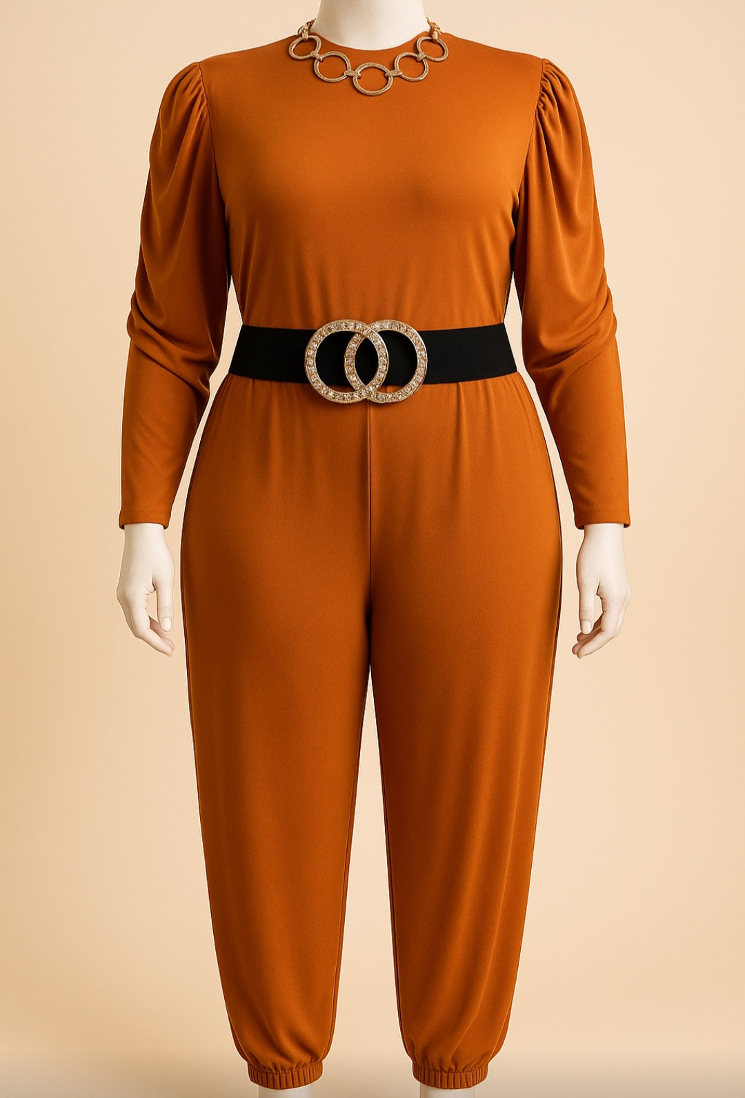 Autumn Glow Long Sleeve Jumpsuit