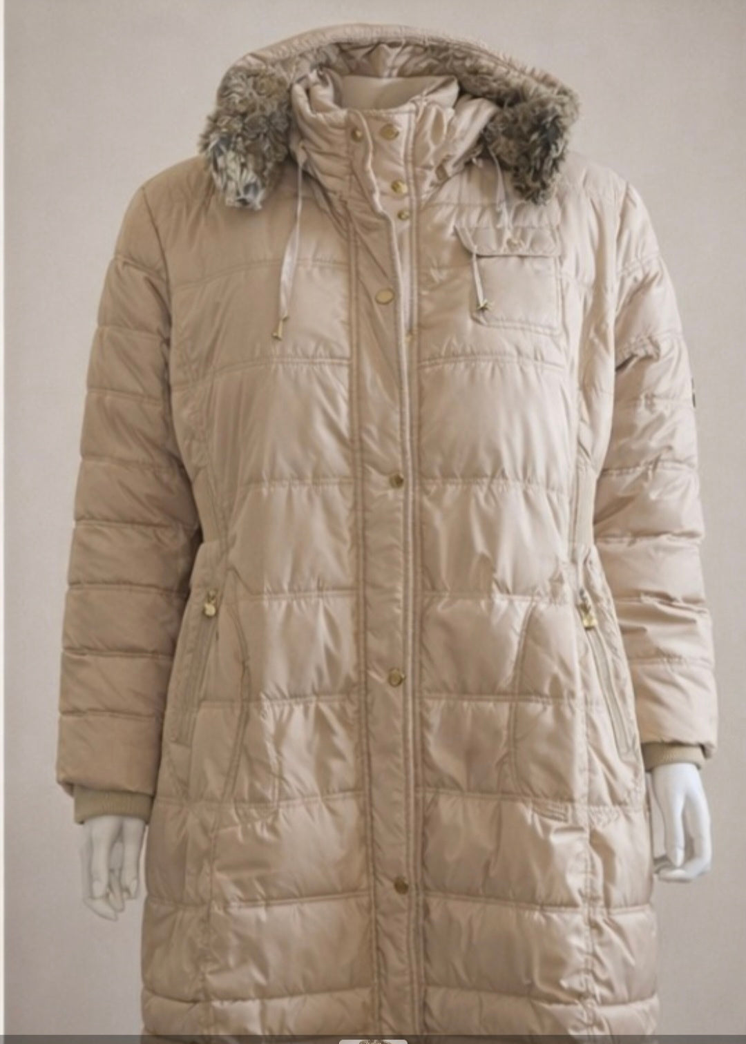 Cold Weather Long Insulated Puffer Coat