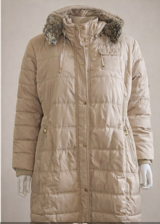 Cold Weather Long Insulated Puffer Coat
