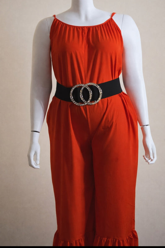 Scarlet Breeze Wide Leg Jumpsuit