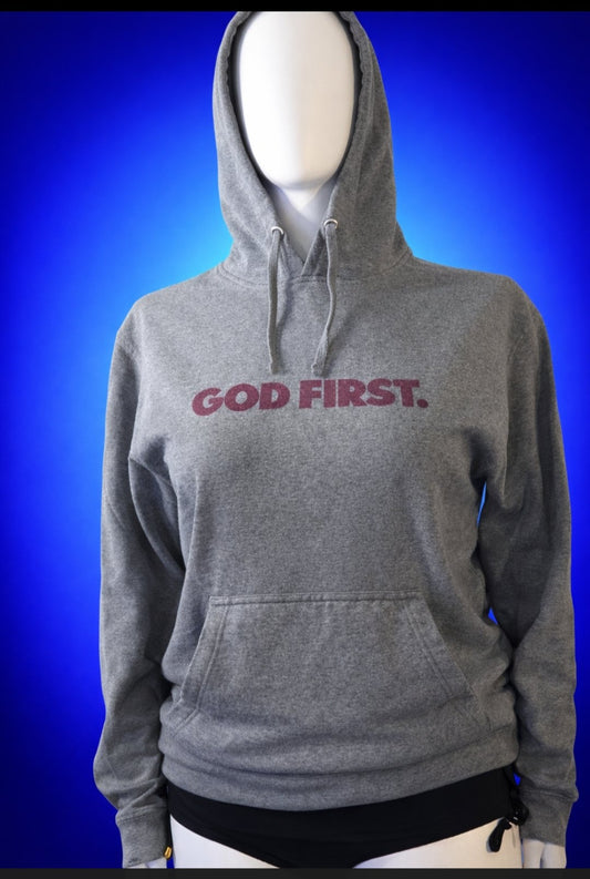 God First Graphic Hoodie